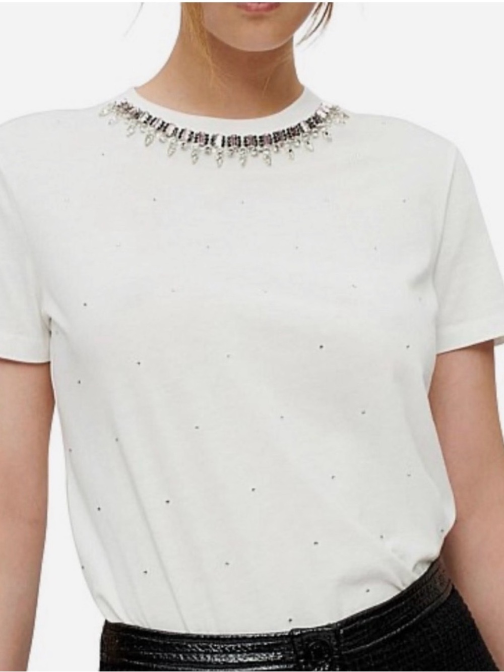 Maje embellished tee NWT